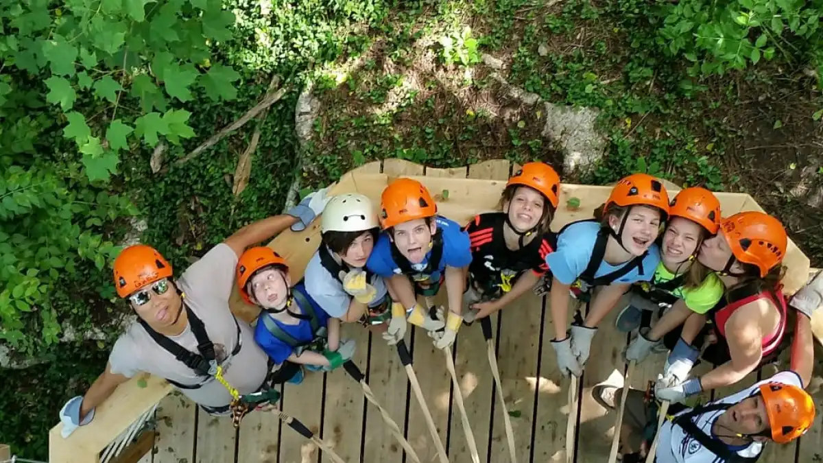 a group of people wearing costumes