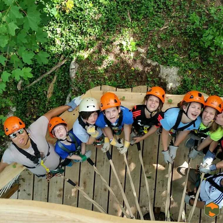a group of people wearing costumes