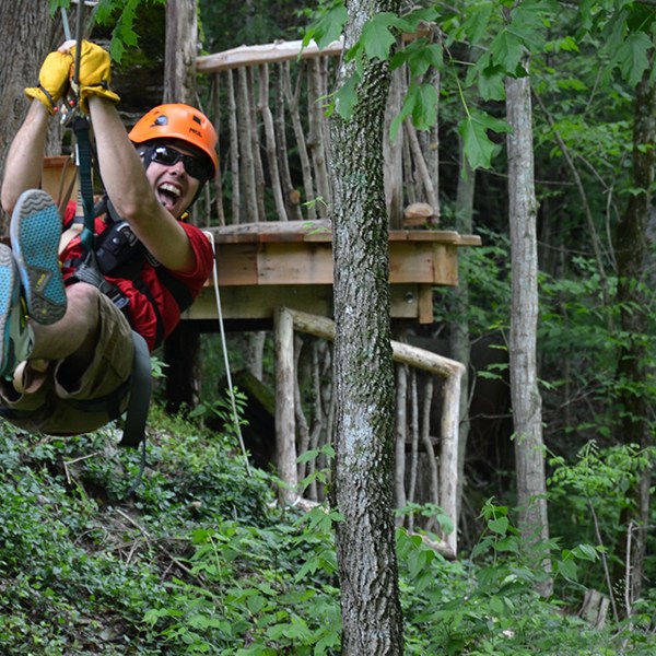 a person wearing a helmet